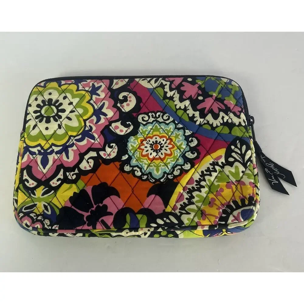Vera Bradley Rio E-Reader Sleeve Tablet Case Cover Padded Quilted Multi Floral